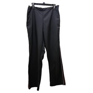 Bolle Vintage Y2K Black Pink Track Tennis Pants Size 1X‎
